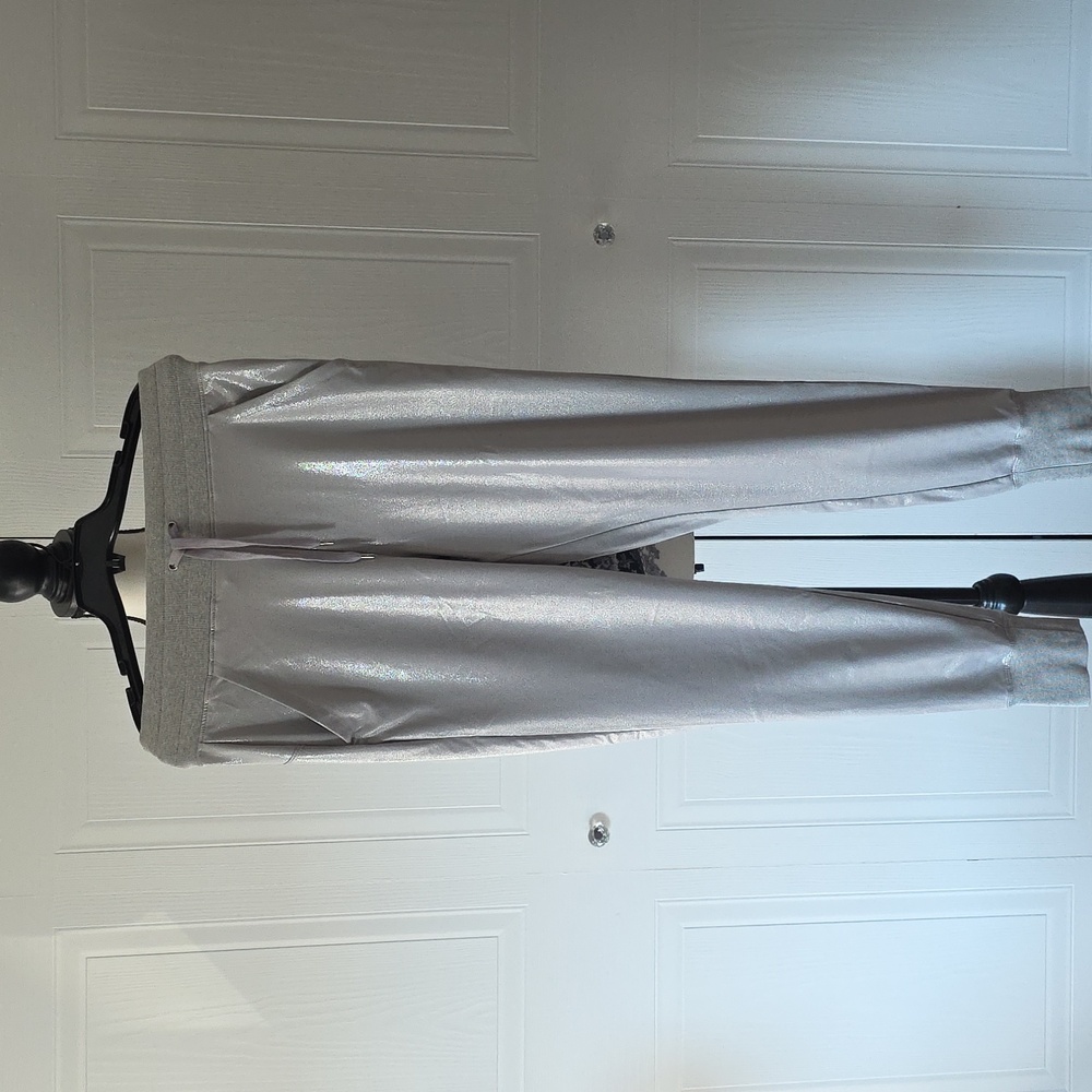 Ralph Lauren Silver Drawstring Pants